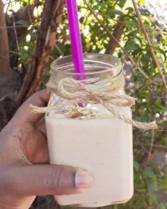 oatmeal peanut butter smoothie